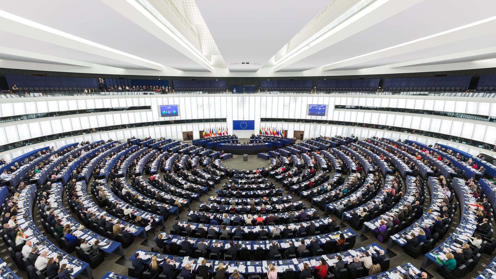 Hemiciclo del Parlamento Europeo